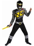 Black Ranger Muscle Power Rangers Dino Charge Superhero Child Boys Costume