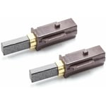 Vhbw - 2x Balais de charbon pour moteur 6,3x11x33mm compatible avec Miele S227, S228, S229, S217-S225, S227i, S228i aspirateur