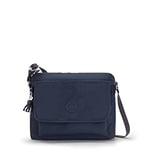 Kipling Sac à main Aisling pour femme, taille unique, bleu, 12" L x 8.87" H x 4" D