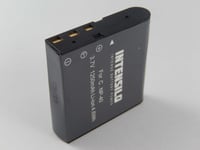 INTENSILO Li-Ion Batterie 1250mAh (3.7V) pour caméra vidéo, caméra Jay-Tech Videoshot DDV-R8, Full-HD 12z Remplace: NP-40, PAC-0040.