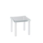 Glas Italia - NES05 Nesting Low table, Transparent Glass, Legs: Blown Glass - Småbord & sidebord - Ronan & Erwan Bouroullec - Rød - Glass