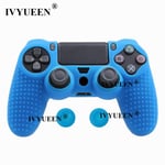 Bleu - Capuchons De Protection Antidérapants En Silicone Pour Manette Sony Dualshock 4, Ps4 Pro Slim, Capuchons De Poignée Analogiques