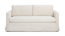 Habitat Arlo Fabric 3 Seater Sofa - Natural