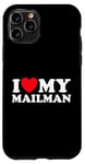 Coque pour iPhone 11 Pro Love Mail Man Funny Support, livreur postal, travailleur, fan