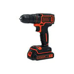 Black+decker BDCDC18-QW Perceuse sans fil - 18V - avec fonction vis - avec batterie et chargeur