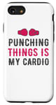 Coque pour iPhone SE (2020) / 7 / 8 Punching Things Is My Cardio Martial Arts