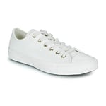 CONVERSE Women's Chuck Taylor All Star Mono Sneaker, Vintage White Vintage White, 2.5 UK