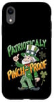 Coque pour iPhone XR Vert, audacieux et anti-pincement – Fête de la Saint-Patrick irlandais-américaine