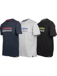 Dickies Rutland 3 Pack Graphic T-shirt - Multi, Multi, Size M, Men