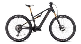 Vtt electrique tout suspendu cube ams hybrid one44 c 68x slt 400x shimano xtr 12v 400 wh 29   gris carbon or 2025