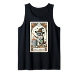 Raccoon Street Magician Tarot Card Witchcraft Occult Raccoon Tank Top