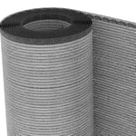 TENAX Filet Brise Vue Soleado Glam 1,50x50 m Gris, Filet Tissé d'Occultation pour Terrasses, Balcons et Jardins, Filet d'Ombrage pour Protéger du Soleil