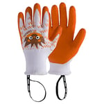 ROSTAING Gants Jardinage Enfant GASTON - Paire de Gants de Jardinage et Bricolage - Pour les Petites et Délicates Mains et la Sécurité de vos Enfants, Orange, 4-6 ans