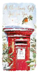 A Christmas Postbox Gift Just For You Christmas Money Wallet Gift Card Xmas Card