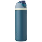 Owala FreeSip Insulated Stainless Steel Water Bottle with Straw for Sports and Travel, Leak Proof, BPA-Free, 700ml, Denim