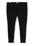 Levi's Women's Plus Size Mile High Super Skinny Jeans Black Celestial (Black) 26 Regular