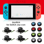 4 Joysticks De Joystick De Rechange De Haute Qualité Pour Nintendo Switch, Contrôleur Joy-Con À Bascule Analogique