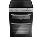 LOGIK LDOC60X24 60 cm Electric Cooker - Inox, Black,Silver/Grey