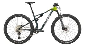 Vtt tout suspendu cannondale scalpel 3 carbon 29   shimano deore xt 12v gris vert