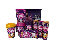 The Jelly Bean Factory Selection Box with Pop-A-Bean Tub - 933g x 1 | 36 Gourmet Mix | 18 Fruit Flavours Mix | Gluten and Gelatine Free | Gifting Candy