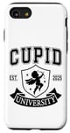 Coque pour iPhone SE (2020) / 7 / 8 Dortoir pour seniors du Cupidon University College de la Saint-Valentin 2025