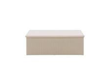 Lenox Sofabord 90x90 cm - Beige Venture Home