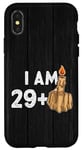 iPhone X/XS 29 Plus One Middle Finger - 30th Birthday For Him Case