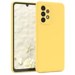 For Samsung Galaxy A33 5G Phone Cover Silicone Case Protection Yellow