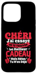 Coque pour iPhone 15 Pro Max Chéri J'ai Essayé De Te Trouver Cadeau Saint Valentin Amour