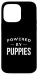 Coque pour iPhone 14 Pro Max Funny Puppy Dog Lover Powered by Puppies