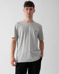 Boss Orange Mix&Match Mens Stretch-Cotton Loungewear T-Shirt with Embroidered Logo - Grey - Size X-Large