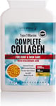 Collagen Supplements for Women or Men - Complete Type 1 Marine Collagen Complex