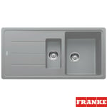 Franke Basis 1.5 Bowl Granite Stone Grey Kitchen Sink & Waste BFG651 DGR