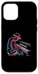 iPhone 12/12 Pro Jazz Vibes Only Piano Player Music Rhythm Case