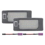 Set LEDnummerskyltsbelysning lamplig for Seat Ibiza 6J Ibiza ST Alhambra Ateca DL SEN02 AutoStyle