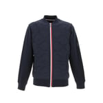 Vestes Demie Saison Tommy Hilfiger Mix Media Bomber Bleu Marine