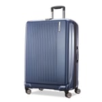 Samsonite Amplitude Large Navy Hardside Case 4 Wheel Spinner Suitcase Luggage