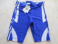 Short collant cuissard ADIDAS RUNNING vintage BRANDIX TIGHT bleu Trefoil 46 XL