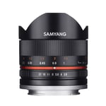 Objectif hybride Samyang 8mm f/2.8 UMC Fisheye II Noir pour Sony E