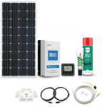 Solcelle bobilpakke, 110W PREMIUM