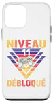 Coque pour iPhone 12 mini Niveau 11 Débloqué Cadeau Anniversaire Humour Gaming 11 Ans