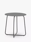 4 Seasons Outdoor Dali Round Garden Bistro Dining Table, 73cm, Anthracite