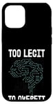 Coque pour iPhone 12/12 Pro Trop légitime pour surpasser le Deep Learning de Funny Data Scientist