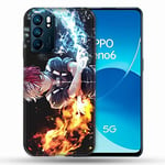 Coque pour Oppo Reno 6 Manga My Hero Academia Shoto