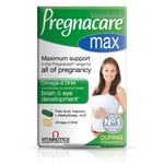 Vitabiotics Pregnacare Tablets Max Support Pregnancy Omega 3 Supplements 84 Tabs