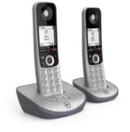 BT Advanced Z Cordless Landline House Phone with 100 Percent Nuisance Call Blocker, Digital Answering Machine, Twin Handset Pack
