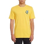 Volcom Wiggly BSC SS T-Shirt à Manches Courtes Homme, Agrumes Or, XS