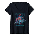 Womens Stranger Things Demogorgon Live The Upside Down V-Neck T-Shirt