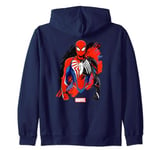 Marvel Spider-Man Symbiote Zip Hoodie