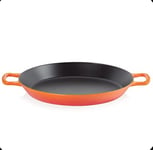 Le Creuset Cast Iron Paella Pan 34cm- Volcanic  (NEW)